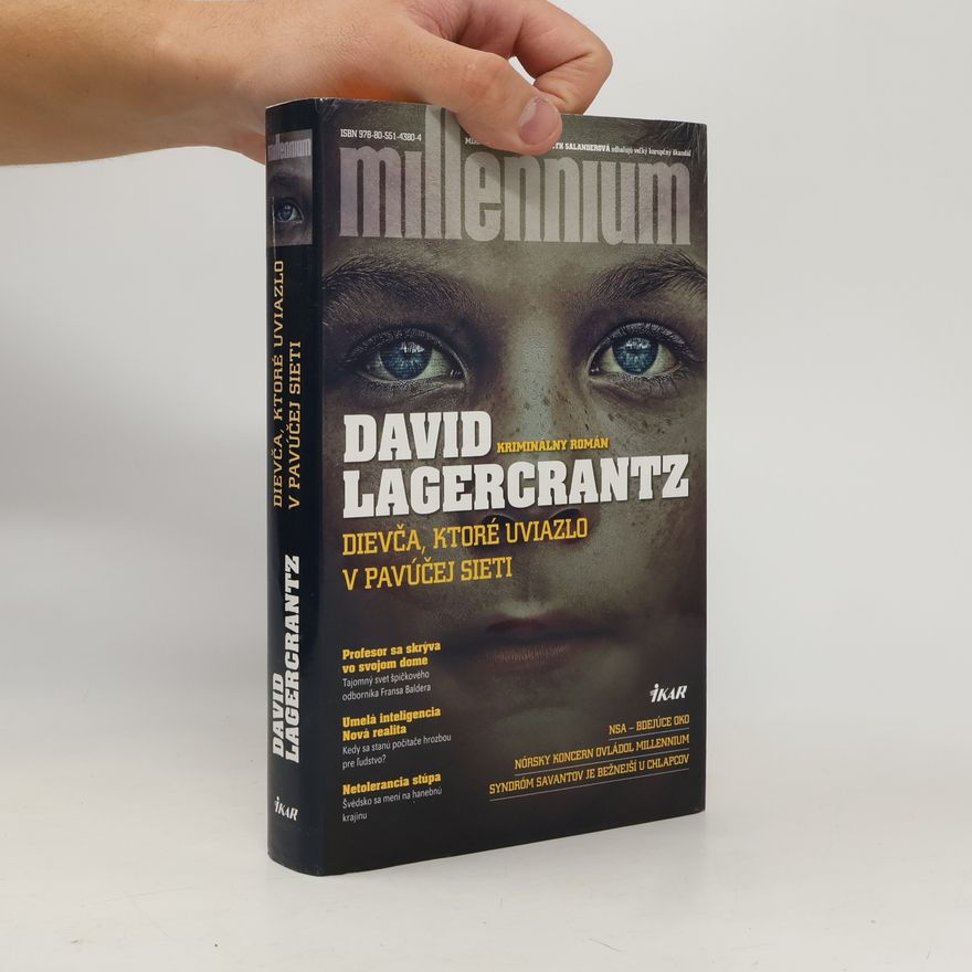David Lagercrantz Dievča, ktoré uviazlo v pavúčej sieti