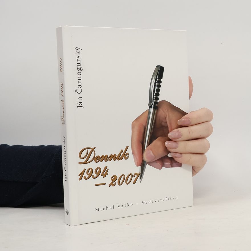 Ján Čarnogurský Denník 1994-2007