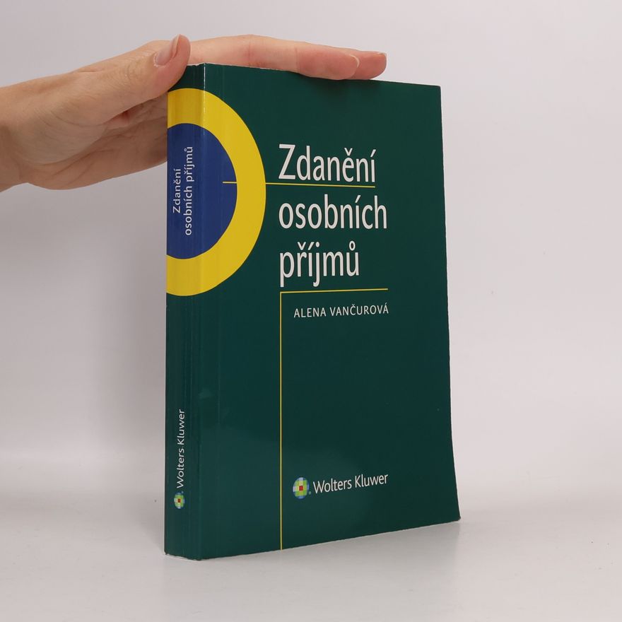 Alena Vančurová Zdanění osobních příjmů