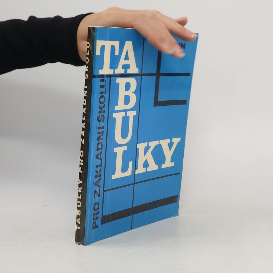 František Běloun Tabulky pro základní školu