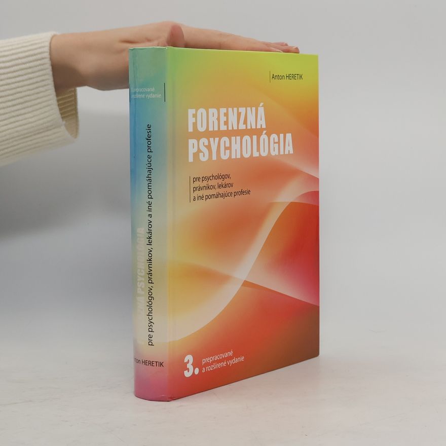 Anton Heretik Forenzná psychológia