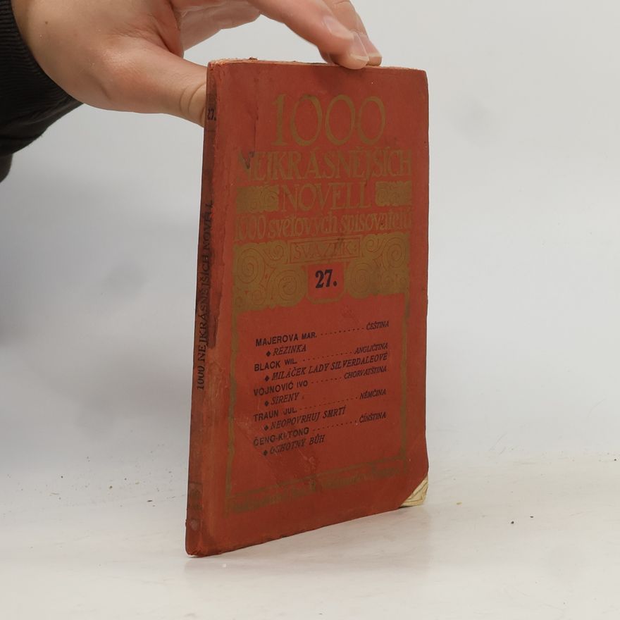 Marie Majerová 1000 nejkrásnějších novel, svazek 27.