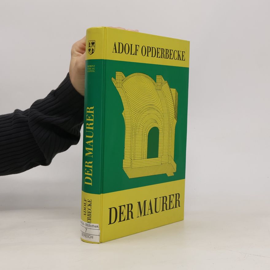 Adolf Opderbecke Der Maurer