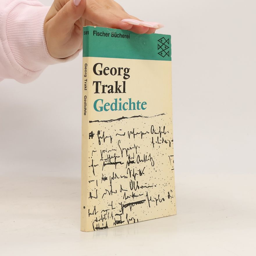 Georg Trakl Gedichte
