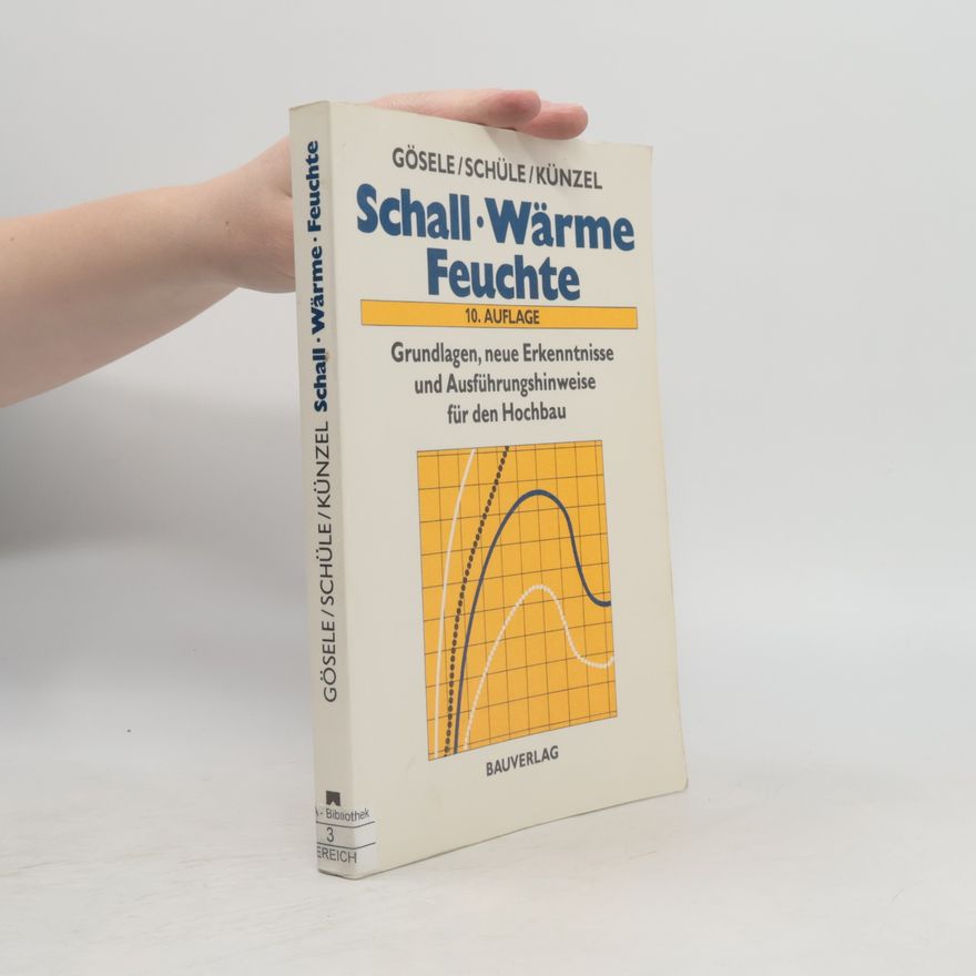 Karl Gösele Schall, Wärme, Feuchte