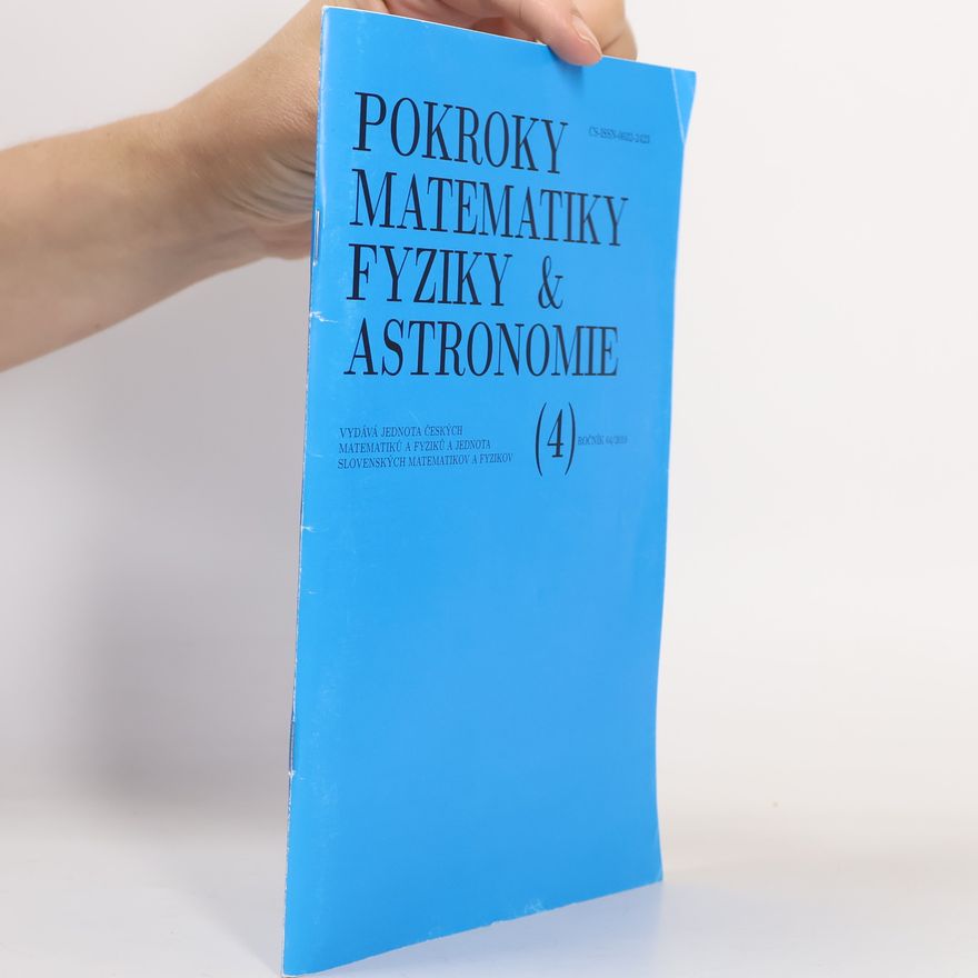 Kolektiv autorů Pokroky matematiky, fyziky a astronomie 4/2019