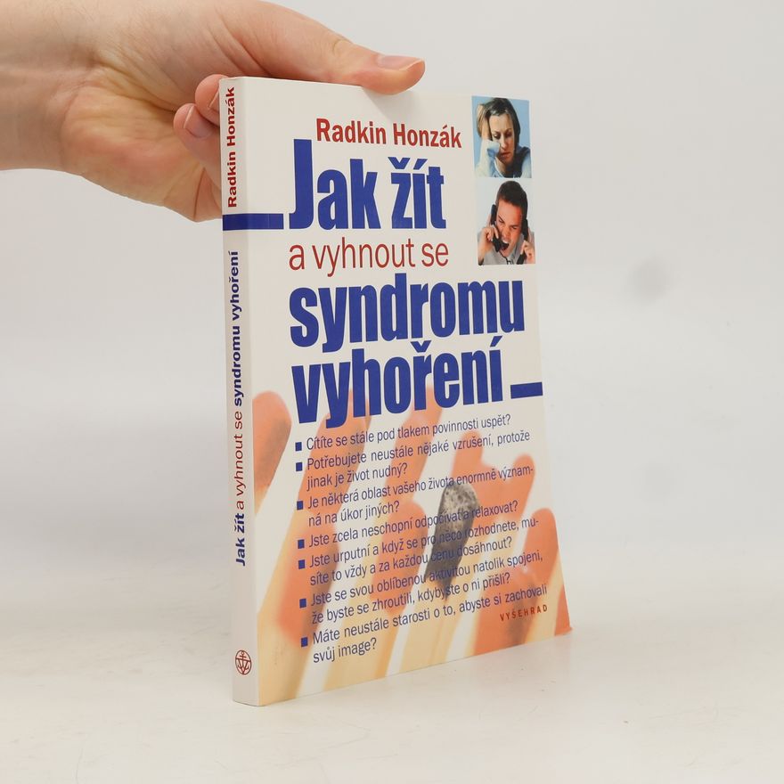 Radkin Honzák Jak žít a vyhnout se syndromu vyhoření