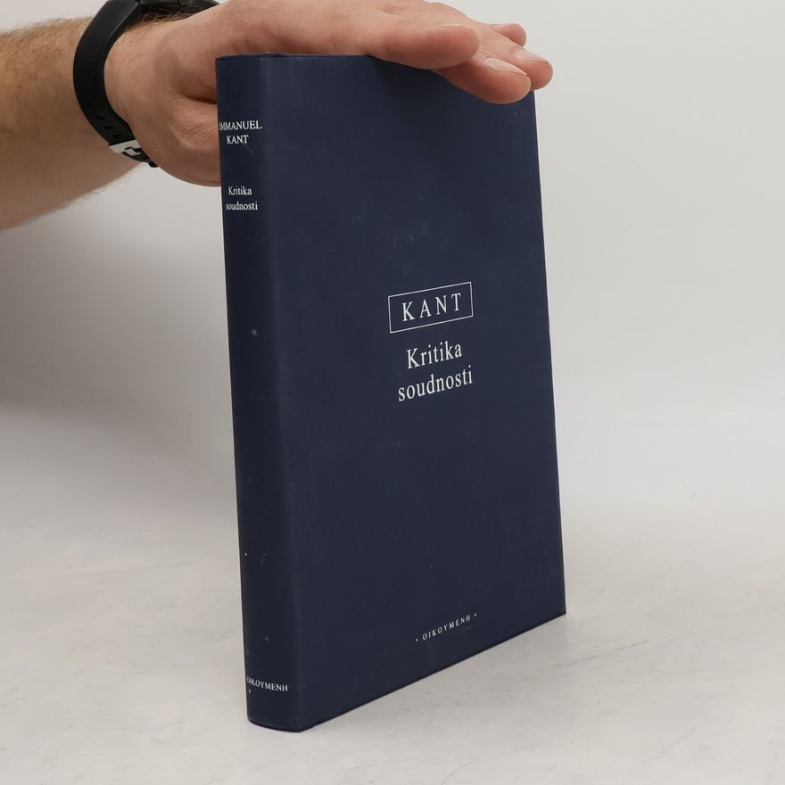 Immanuel Kant Kritika soudnosti