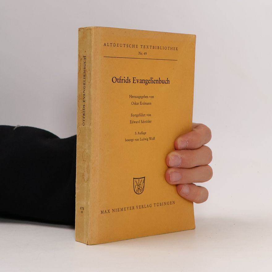 Otfrid Otfrids Evangelienbuch