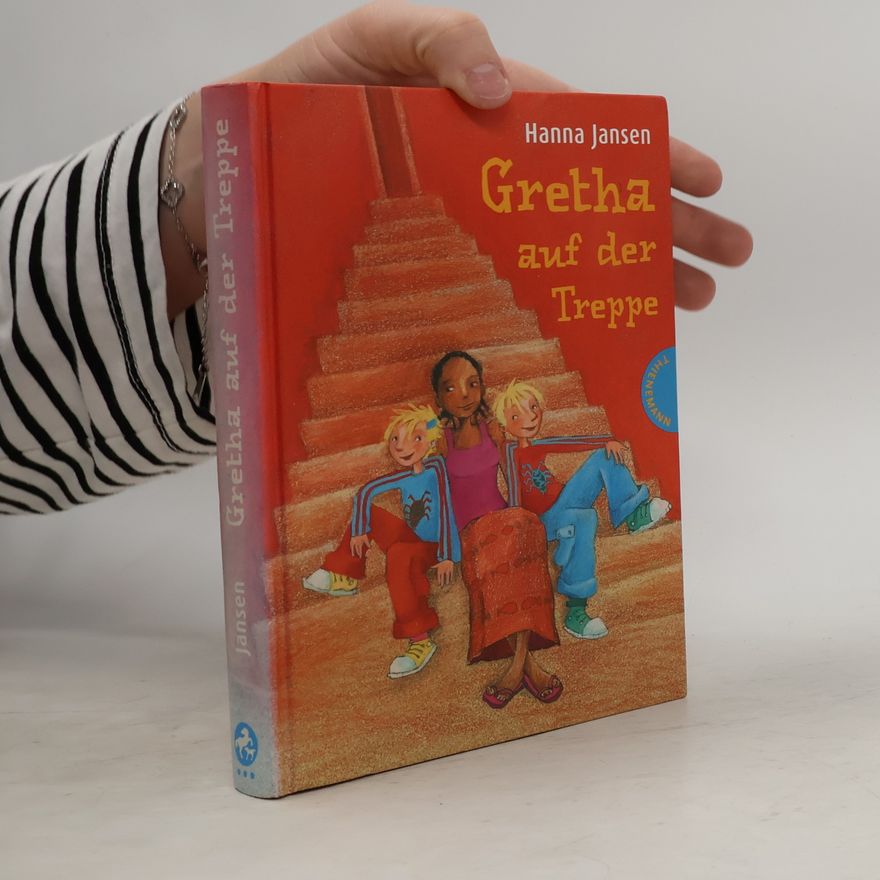 Hanna Jansen Gretha auf der Treppe