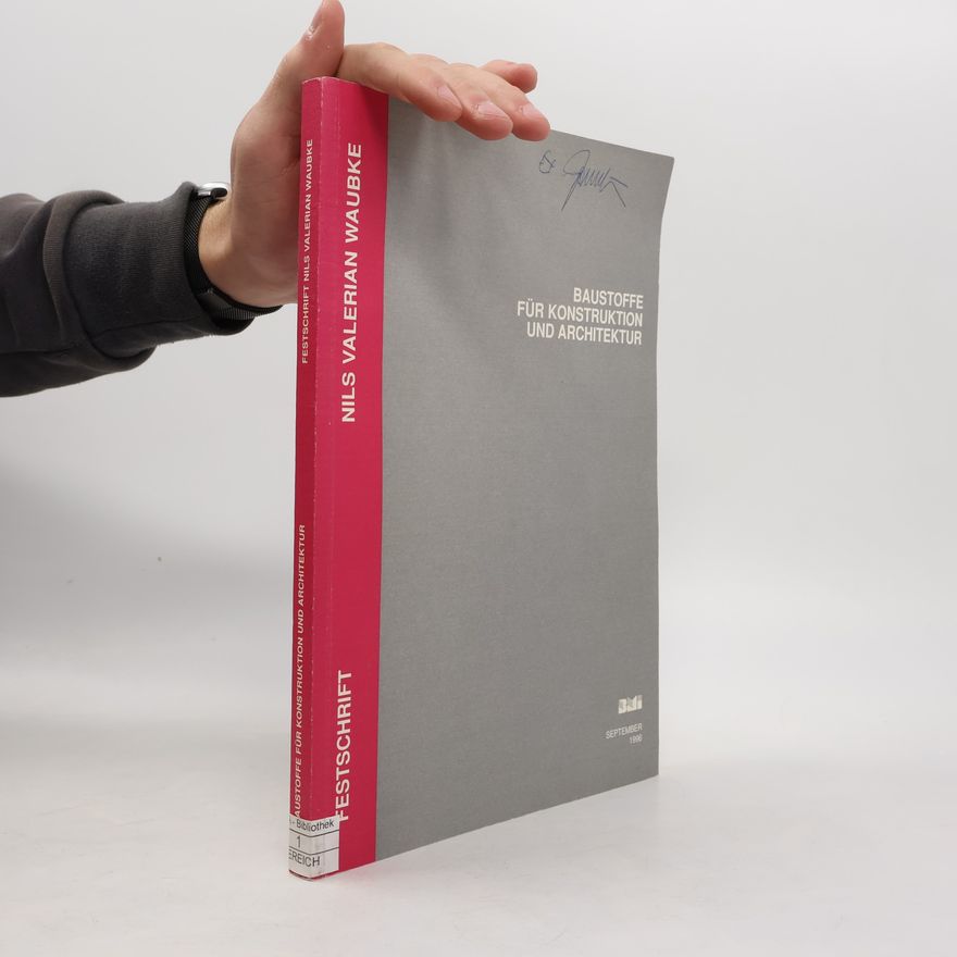 Various authors Baustoffe für Konstruktion und Architektur