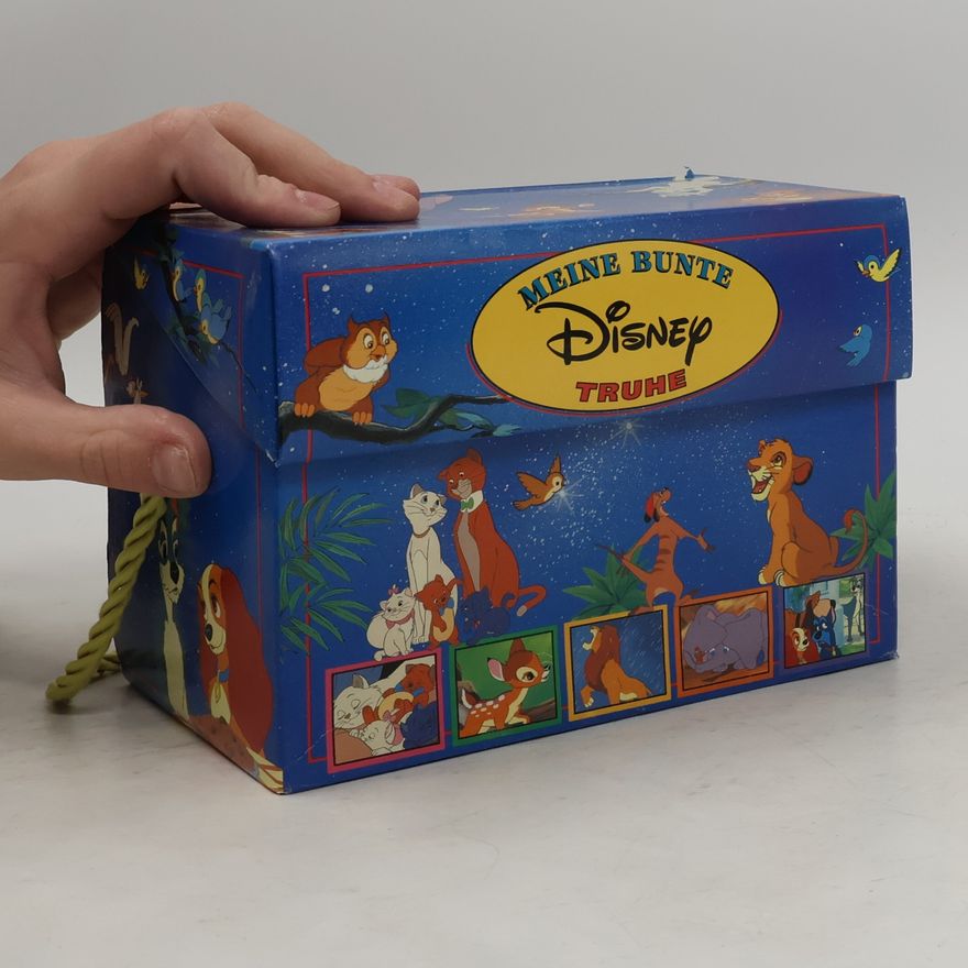 Autorenkollektiv Meine bunte Disney Truhe (Papptruhe mit 5 Disney-Klassikern / Bambi, Aristocats, Susi und Strolch, Der König der Löwen, Dumbo)