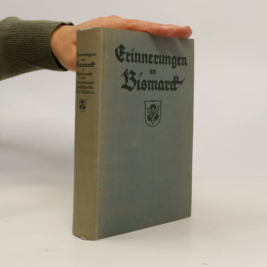 Maximilian Von Hagen Erinnerungen an Bismarck