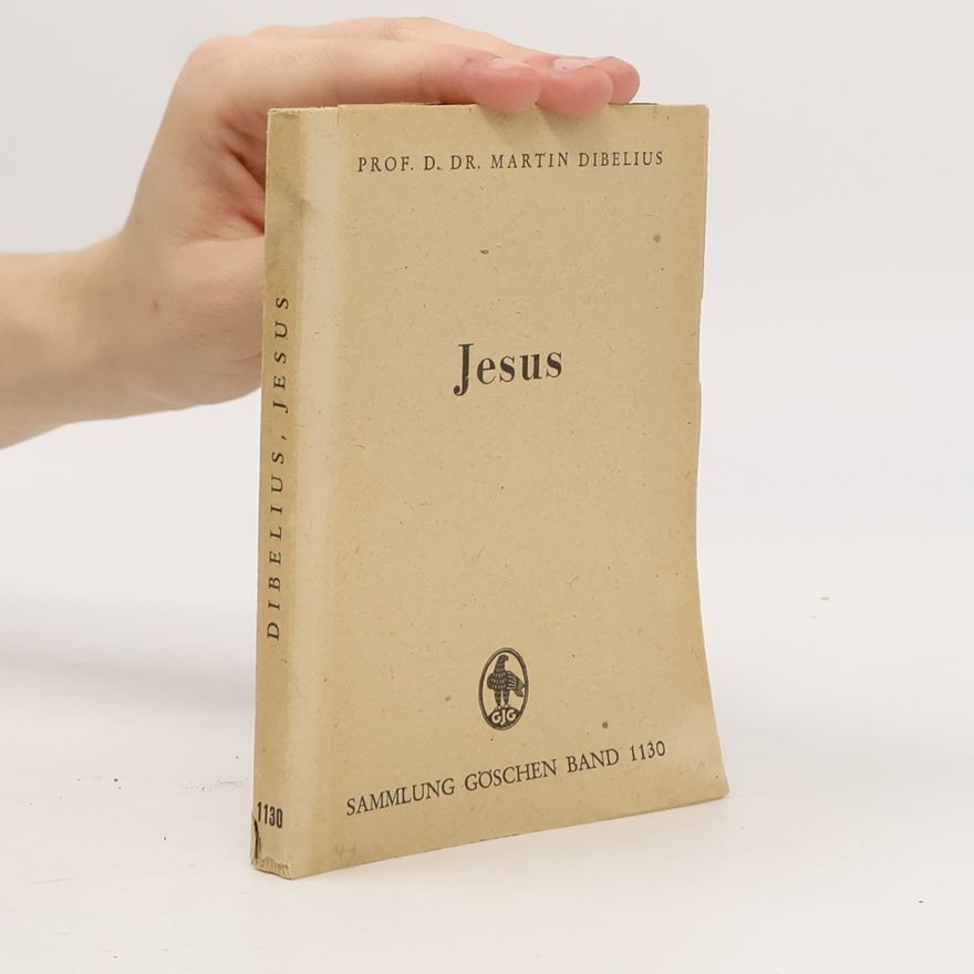 Martin Dibelius Jesus