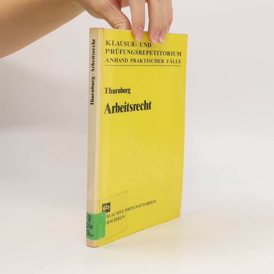 Günter Thurnburg Arbeitsrecht