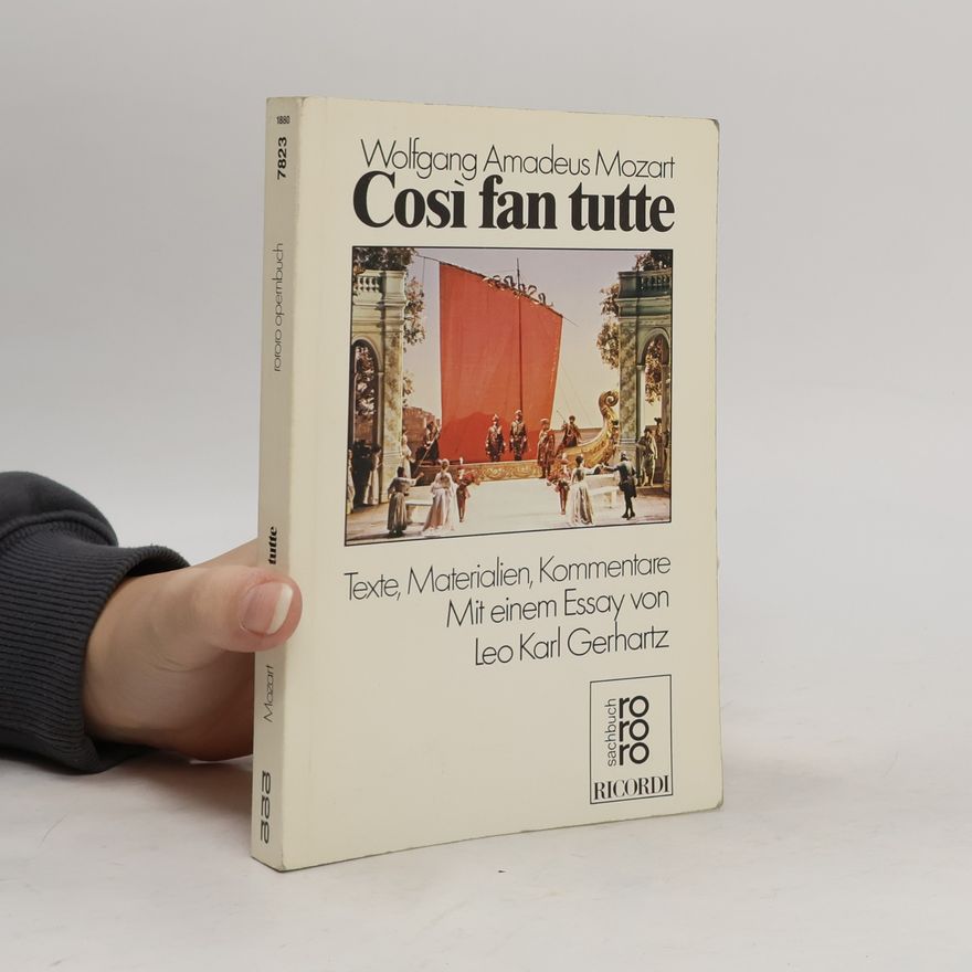 Wolfgang Amadeus Mozart Così fan tutte