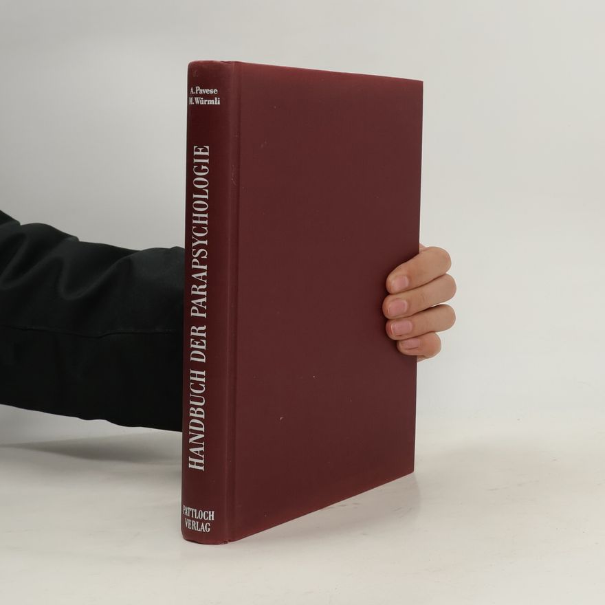 Armando Pavese Handbuch der Parapsychologie