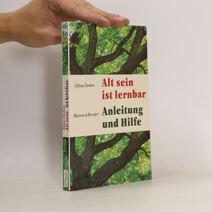 Alfons Deeken Alt sein ist lernbar