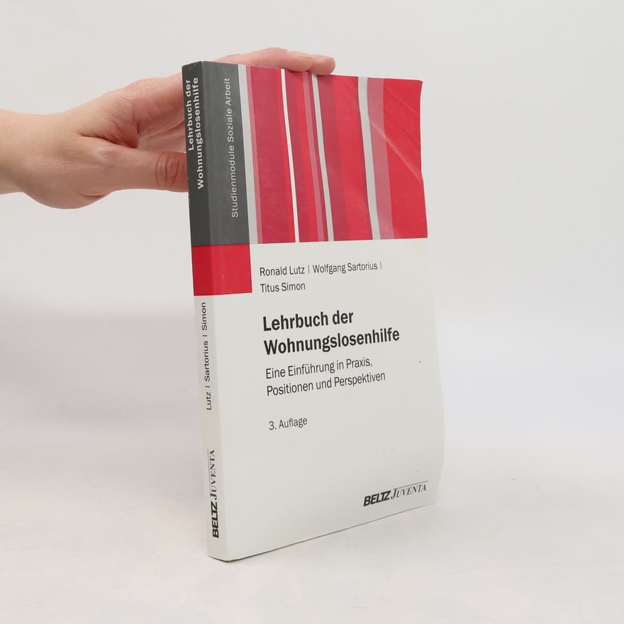 Ronald Lutz Lehrbuch der Wohnungslosenhilfe