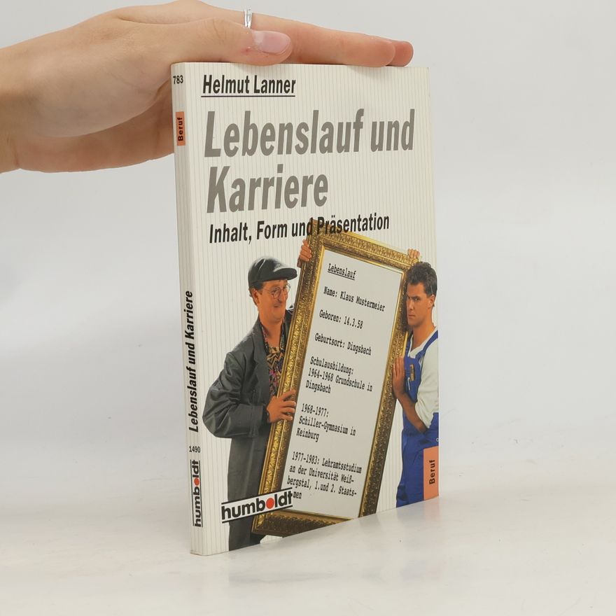 Helmut Lanner Lebenslauf und Karriere