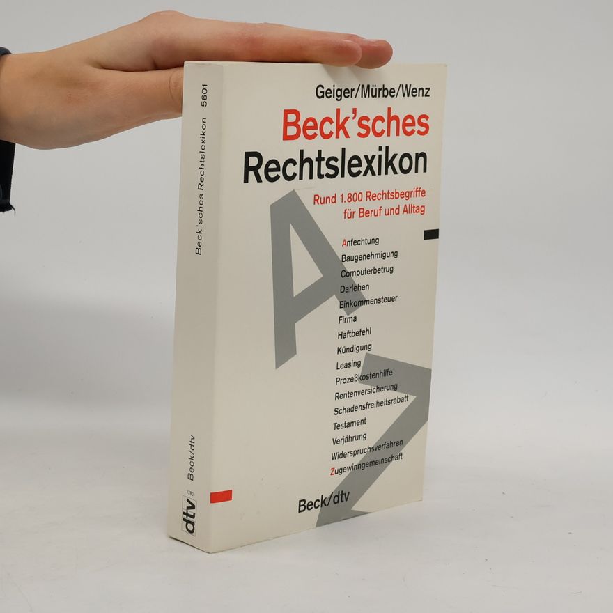 Kurt Schiml Beck'sches Rechtslexikon