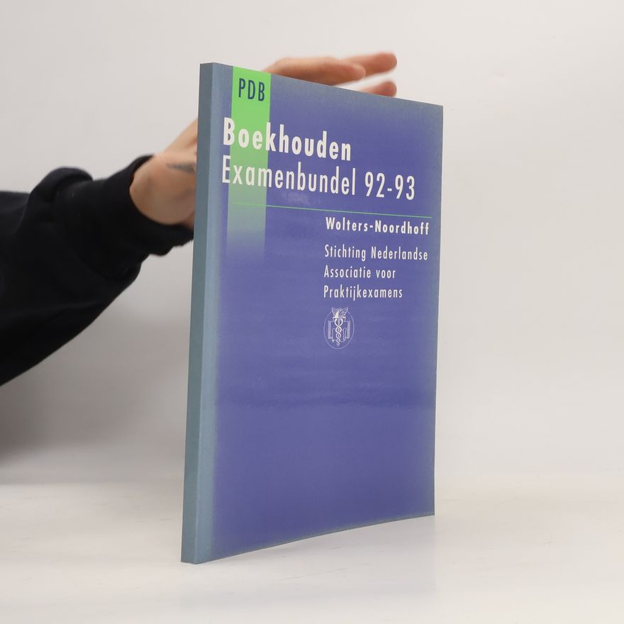 Collectif d'auteurs Boekhouden Examenbundel 92-93