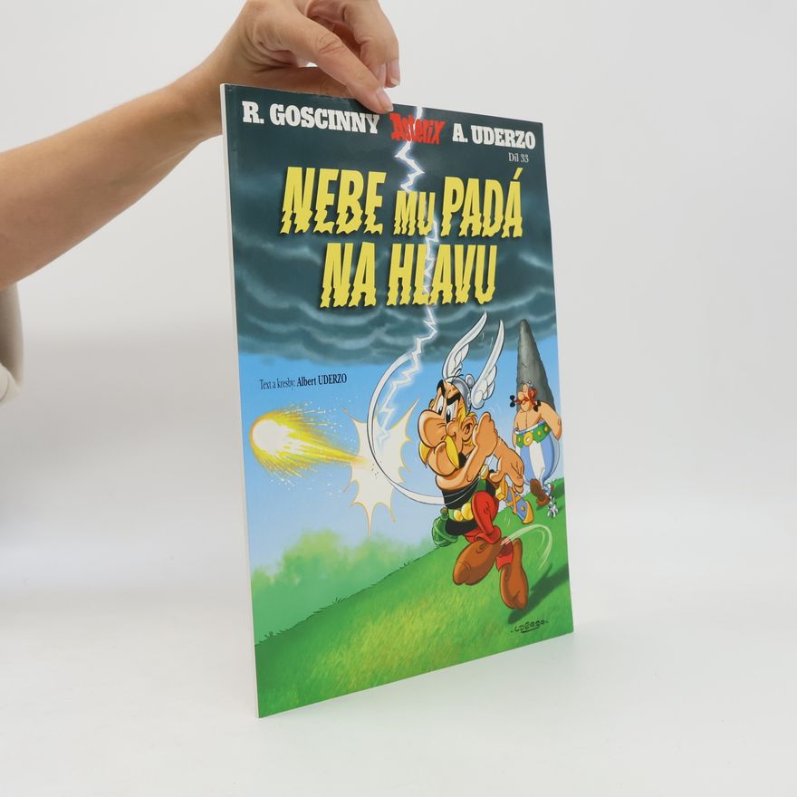 Albert Uderzo Asterix, nebe mu padá na hlavu