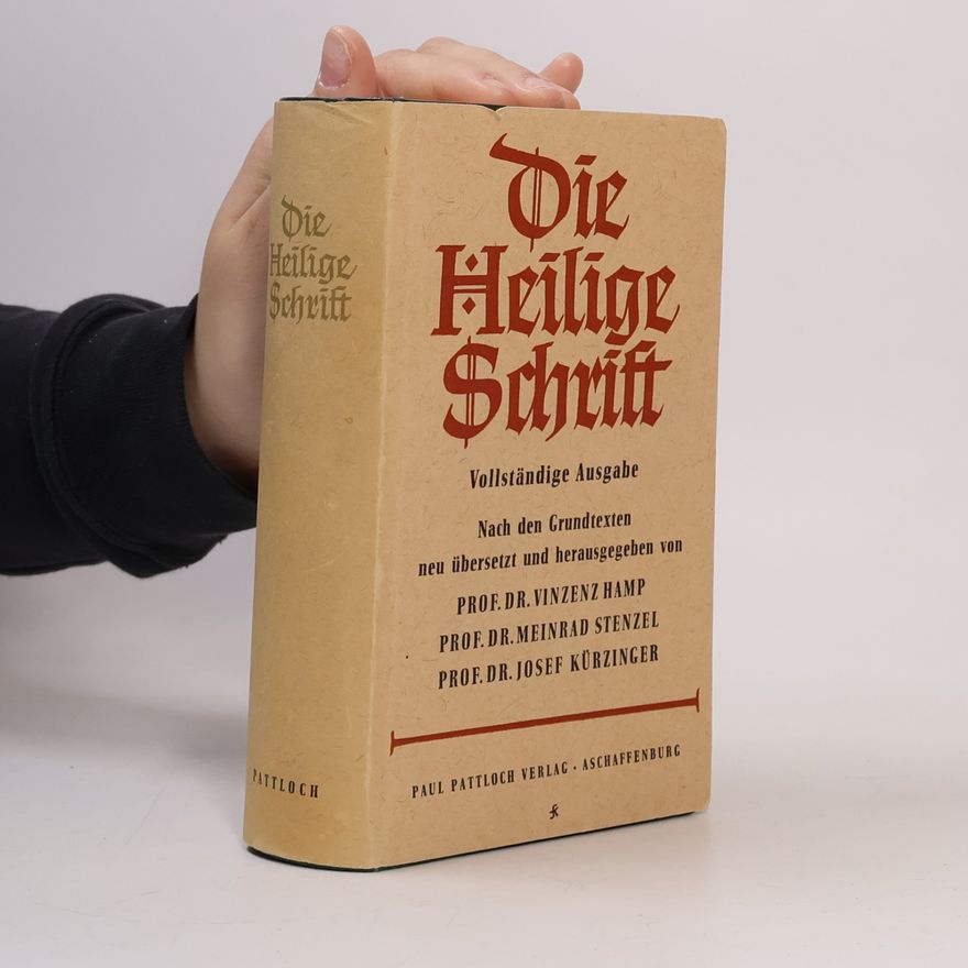 Josef Kürzinger Die Heilige Schrift