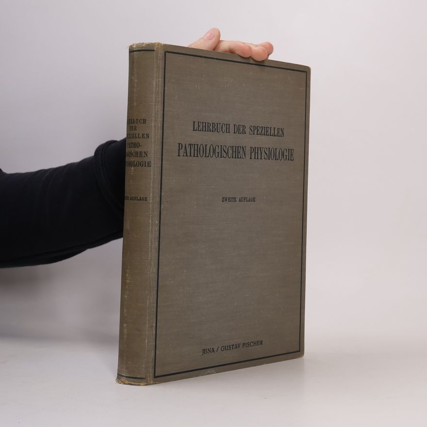 Erwin Becher Lehrbuch der speziellen pathologischen Physiologie