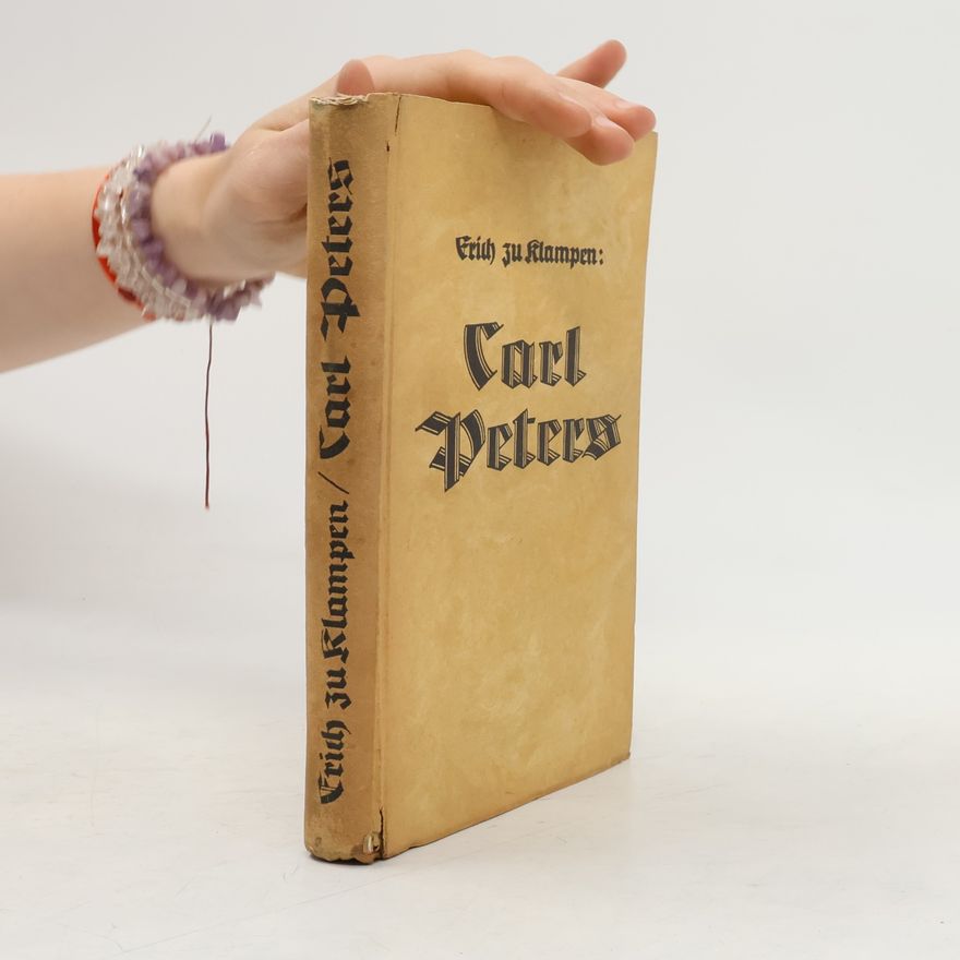 Erich zu Klampen Carl Peters