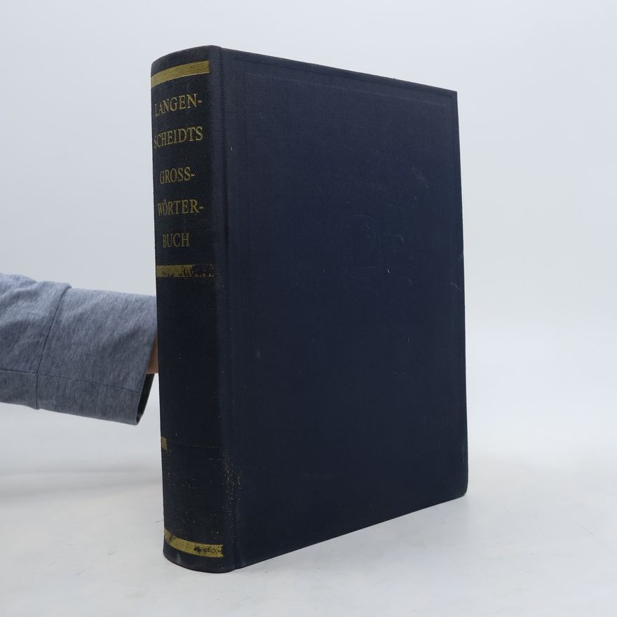 Heinz Messinger Langenscheidts Großwörterbuch Englisch-Deutsch
