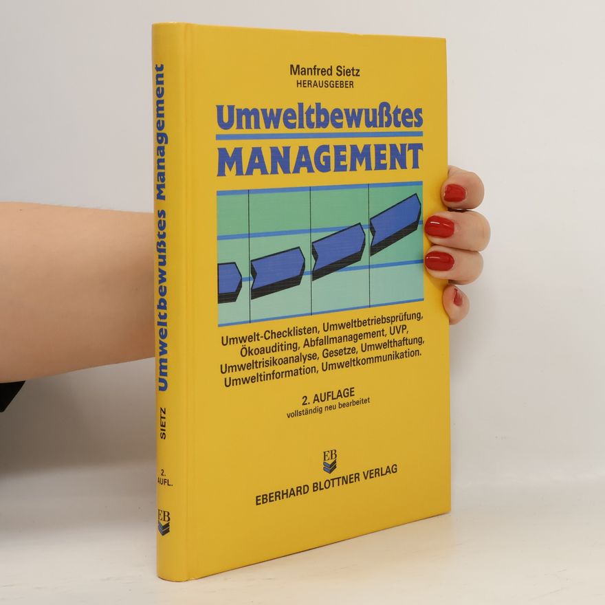 Manfred Tietz (Hg.) Umweltbewusstes Management