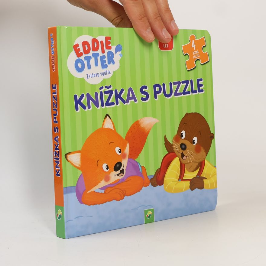 Kolektiv autorů Eddie Otter, Zvedavý vydrík: Knižka s puzzle