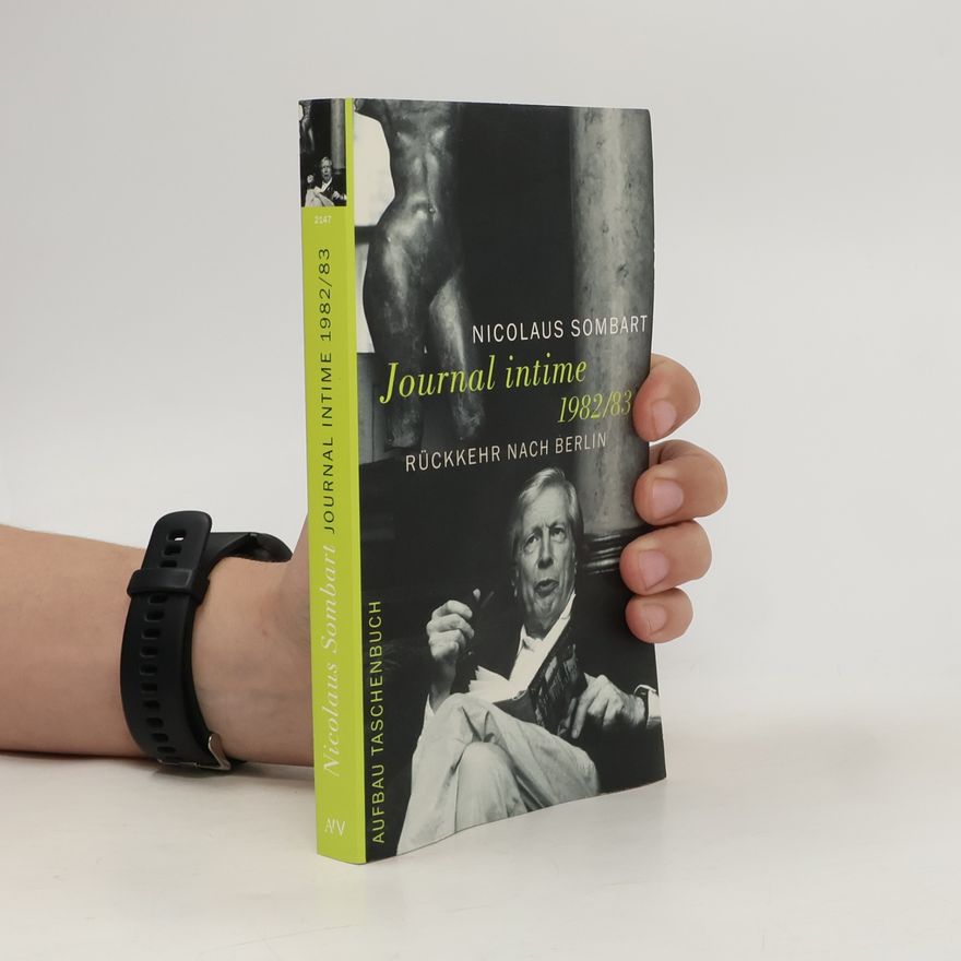 Nicolaus Sombart Journal intime 1982/83