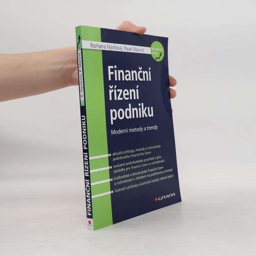 Romana Čižinská Finanční řízení podniku