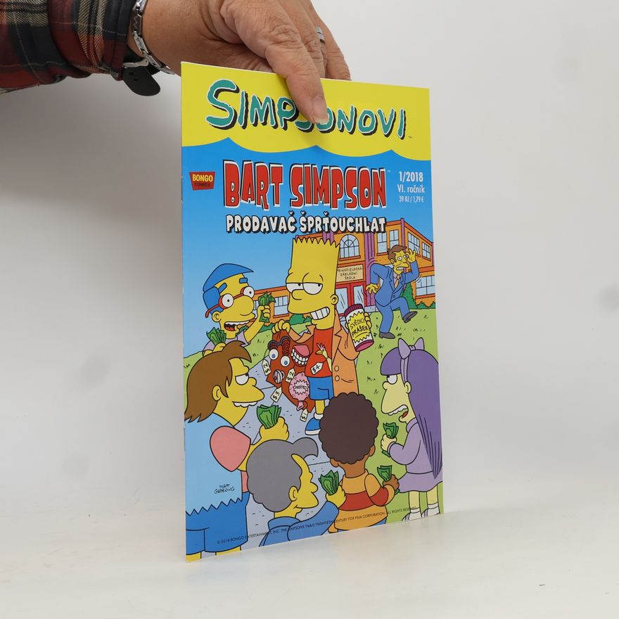 Matt Groening Simpsonovi - Bart Simpson 1/2018 - Prodavač šprťouchlat