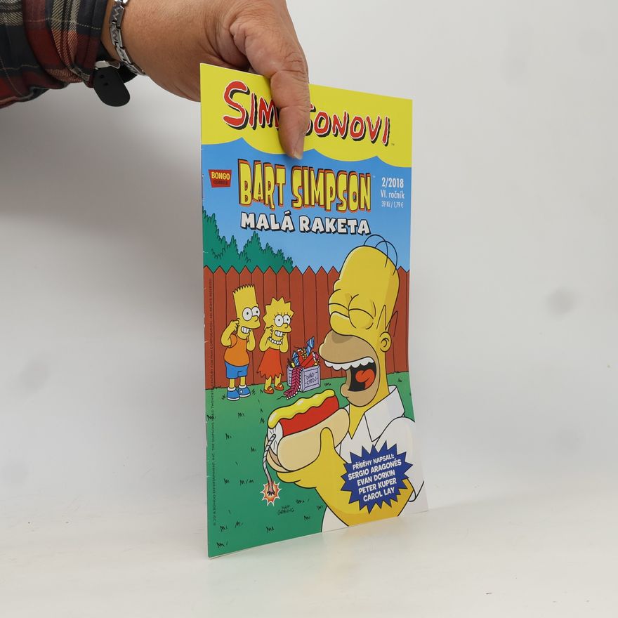 Matt Groening Simpsonovi. Bart Simpson 2/2018. Malá raketa