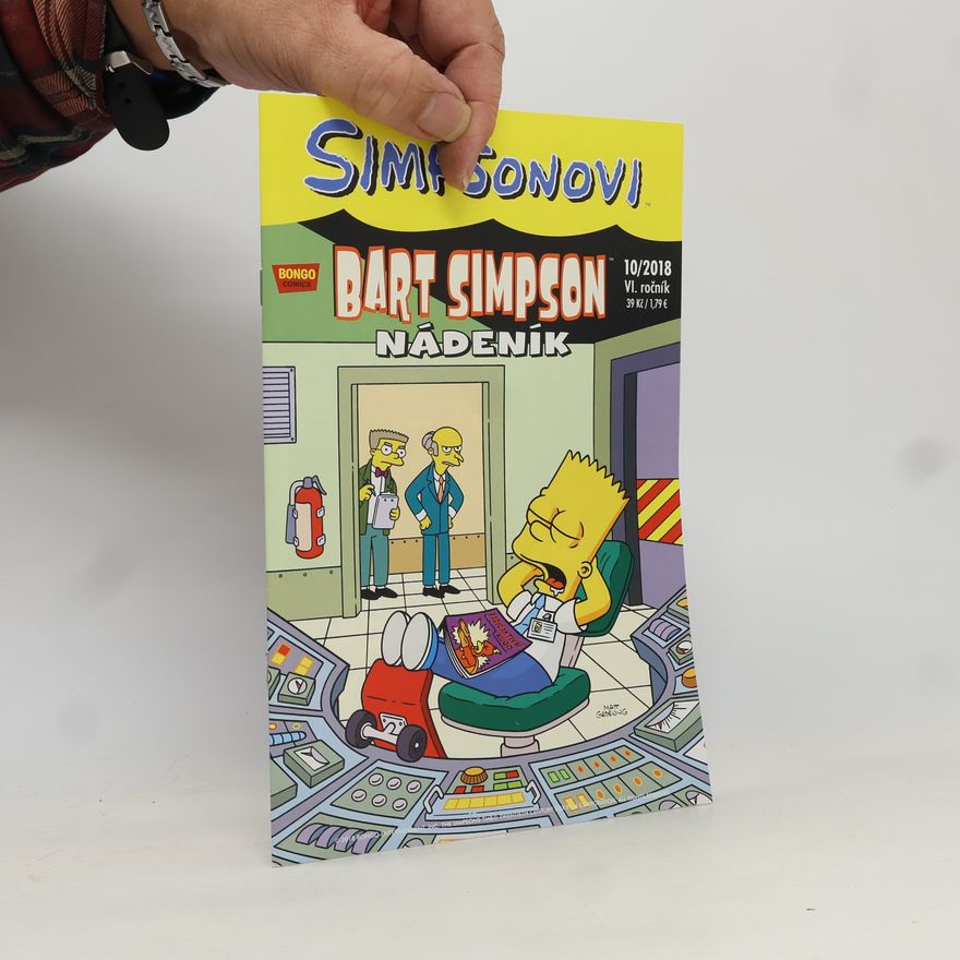 Matt Groening Bart Simpson nádeník. Ročník VI. 10/2018