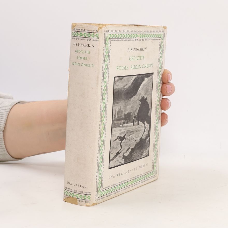 Alexander Sergejewitsch Puschkin Gedichte Poeme Eugen Onegin