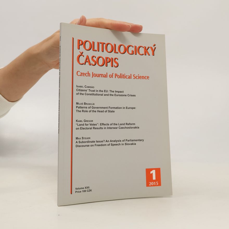 Various authors Politologický časopis 1/2015