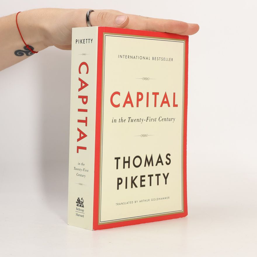 Thomas Piketty Capital in the twenty-first century