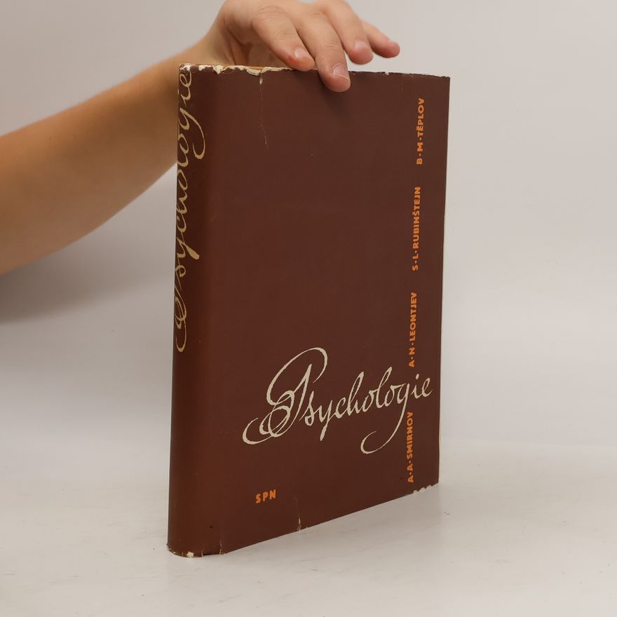 S.L. Rubinštejn Psychologie. Učebnice pro vysoké školy