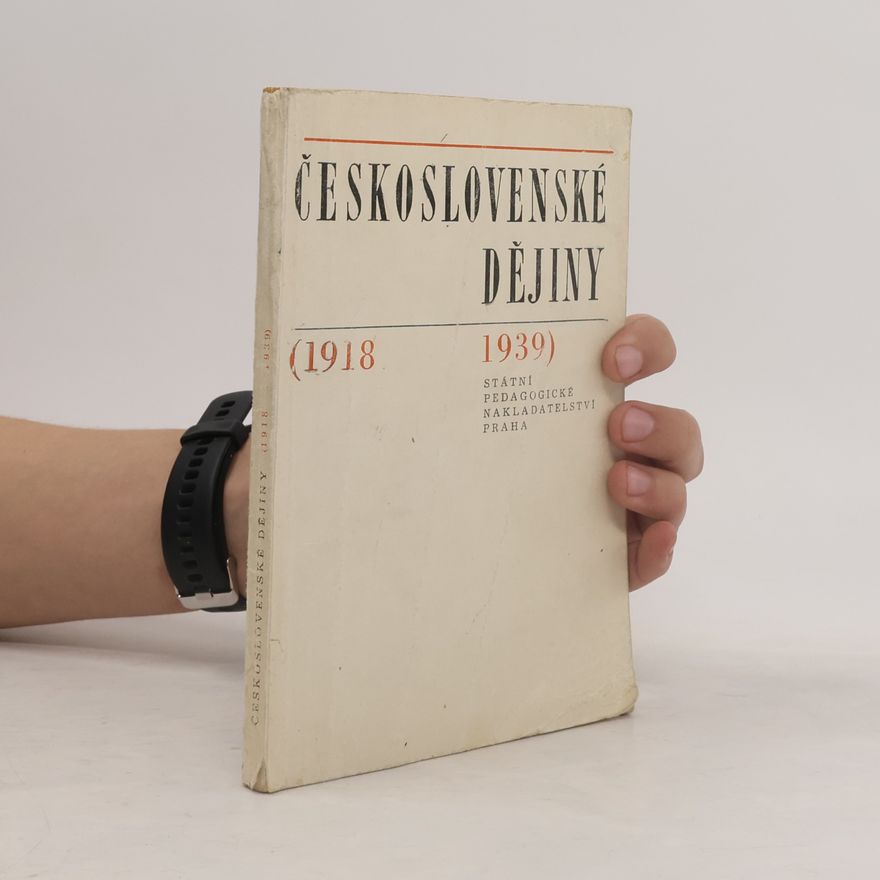 Jaroslav Pátek Československé dějiny 1918-1939
