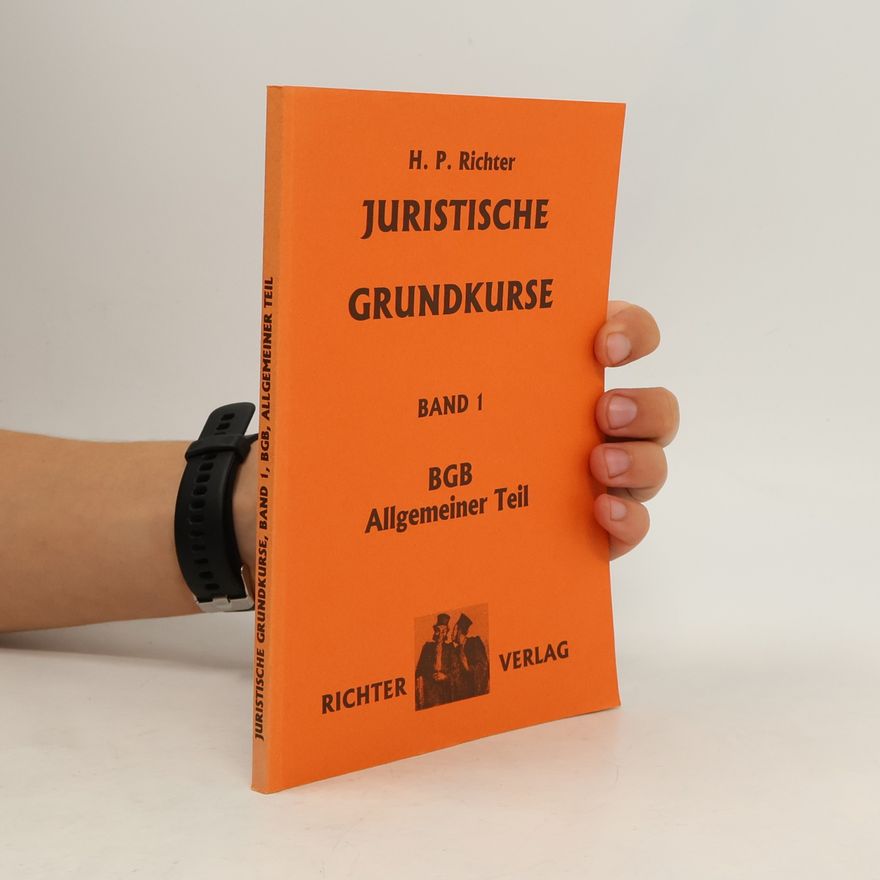 H. P. Richter Juristische Grundkurse 1