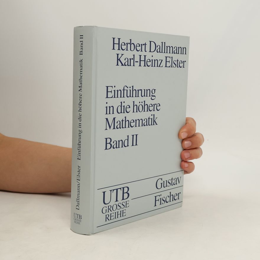 Herbert Dallmann UTB Grosse Reihe - 2: Einführung in die höhere Mathematik