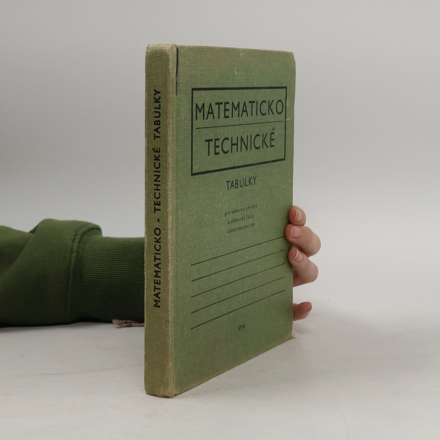 Kolektív autorov Matematicko-technické tabulky