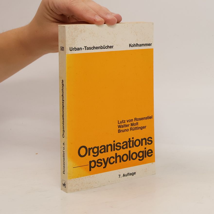Walter Molt Urban-Taschenbücher - 501: Organisationspsychologie - 7. Auflage