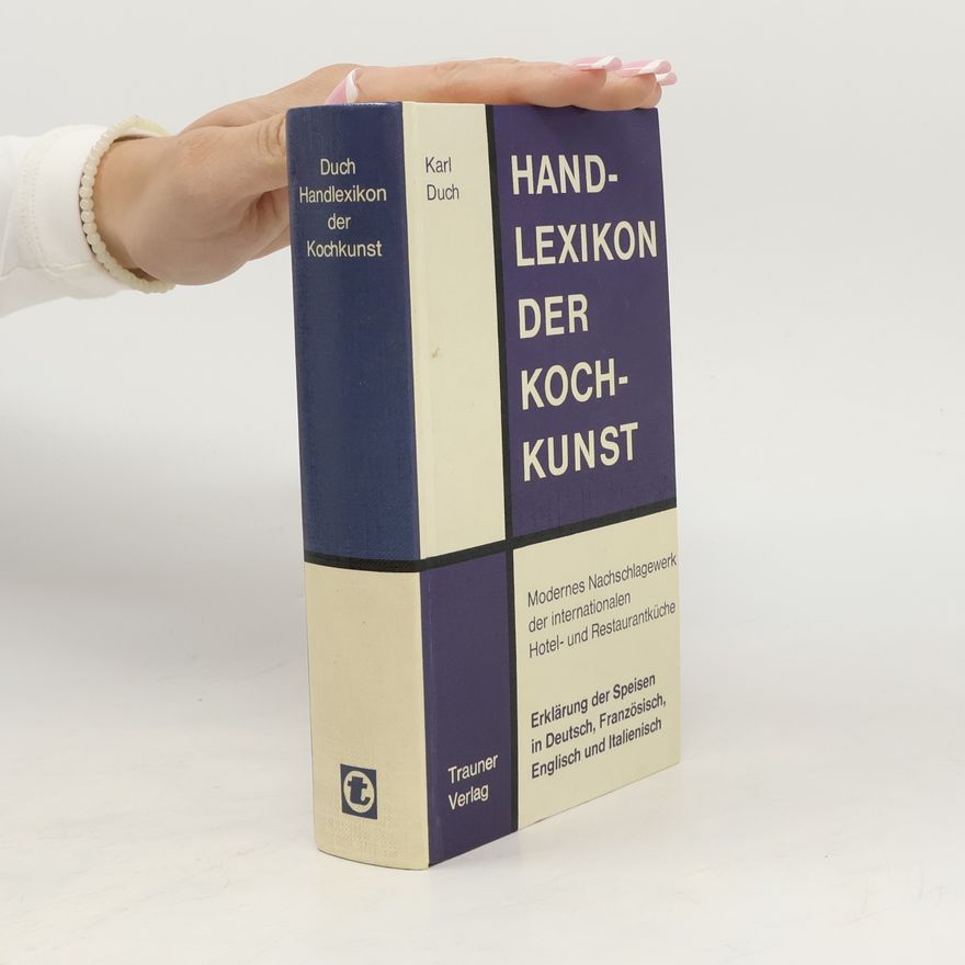 Karl Duch Handlexikon der Kochkunst