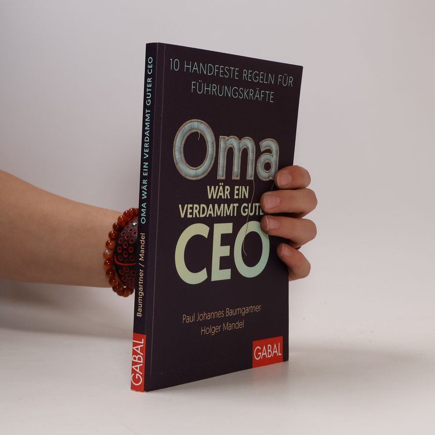 Holger Mandel Oma wär ein verdammt guter CEO