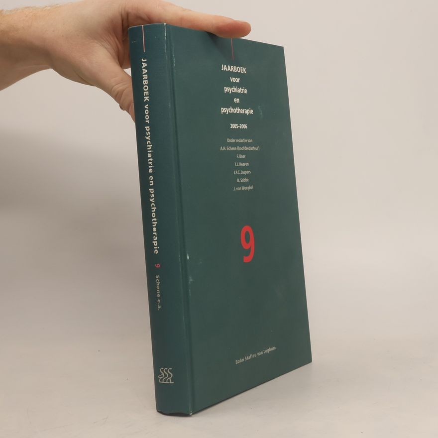 J. van Weeghel Jaarboek voor Psychiatrie en Psychotherapie 9